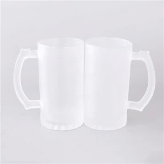 Şeffaf Süblimasyon Cam Kupa