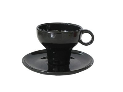 Seramik Çay Bardağı ve Tabağı