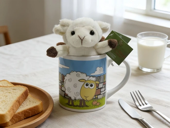 Warm Soft Toy In Ceramic Mug manufacturers