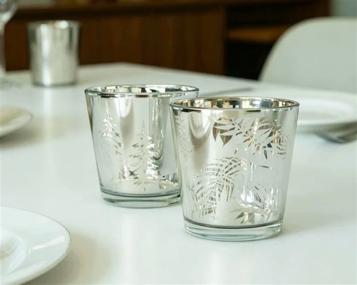 Electroplated Inner Coating Glass Mug
