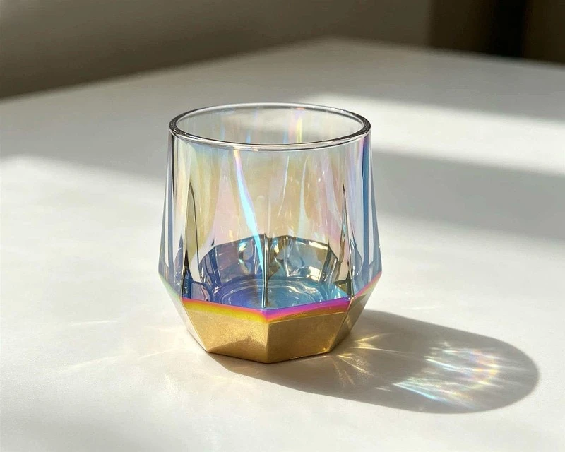 Holographic Laser Glass Cup Holographic Laser Glass Cup